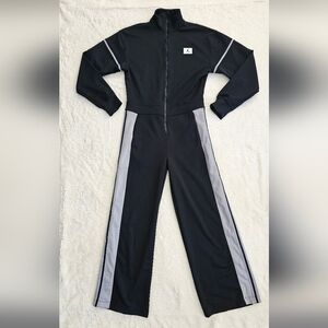 Nike Jordan Flight Heritage Flight Jump Suit sz XS Black/Gray VEUC